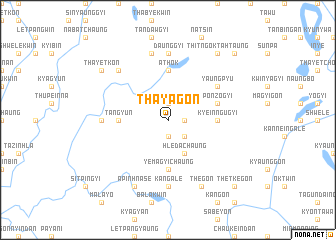 map of Thayagon