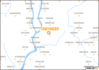 map of Thayagon