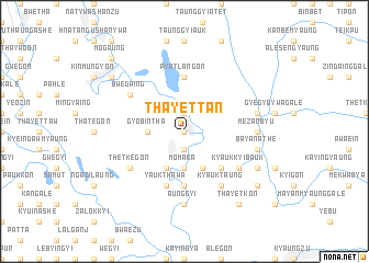 map of Thayettan