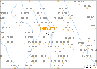 map of Thayutta