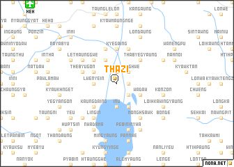 map of Thazi