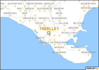 map of The Alley