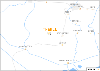 map of Theall