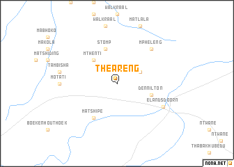 map of Theareng