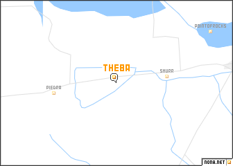 map of Theba