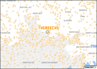 map of The Beechs