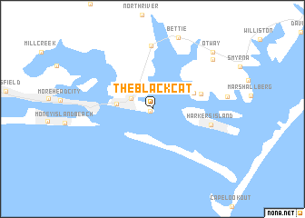 map of The Black Cat