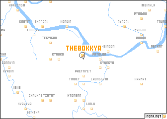 map of Thebokkya