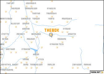 map of Thebok