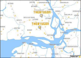 map of Thebyugon