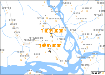 map of Thebyugon