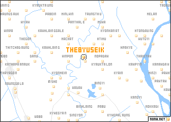 map of Thebyuseik