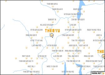 map of Thēbyu