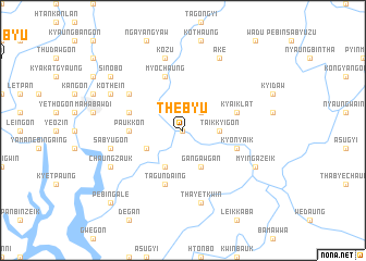 map of Thēbyu