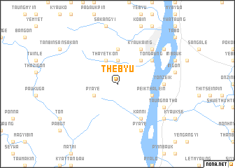 map of Thebyu