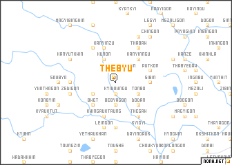 map of Thèbyu