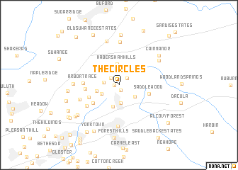 map of The Circles