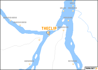 map of The Clip