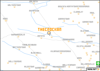 map of The Crockan