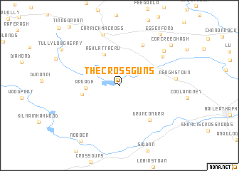 map of The Cross Guns