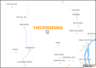 map of The Crossroads