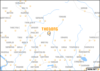 map of Thê Ðồng