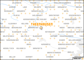 map of Theenhausen