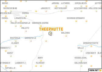 map of Theerhütte