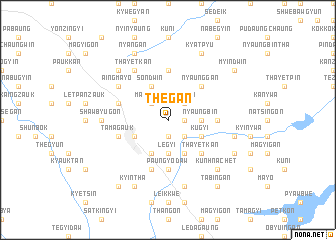 map of Thegan