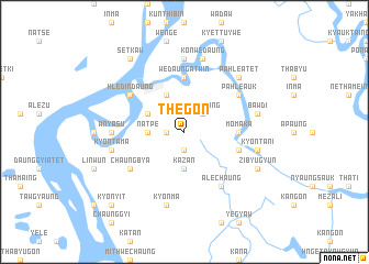 map of Thegon