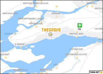 map of The Grove