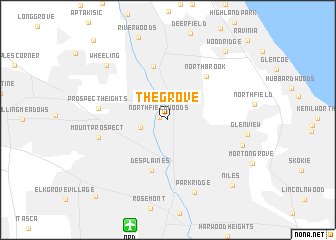 map of The Grove