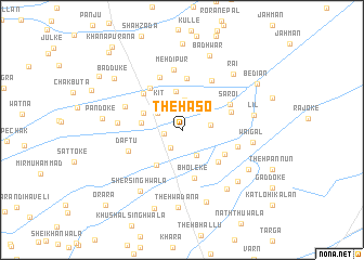 map of Theh Aso