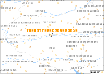 map of The Hatters Cross Roads