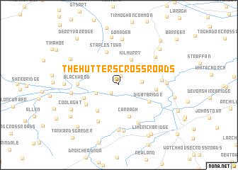 map of The Hutters Cross Roads