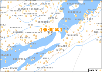 map of Theh Wadda