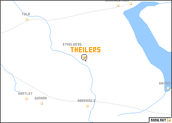 map of Theilers