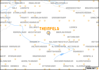 map of Theinfeld