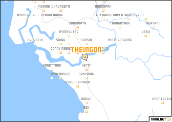 map of Theingon