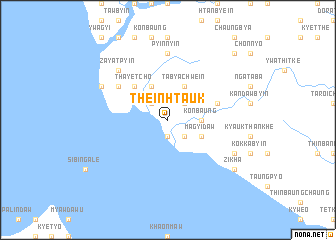 map of Theinhtauk