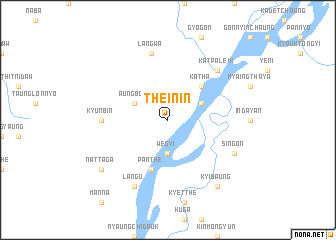 map of Theinin