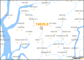 map of Theinla