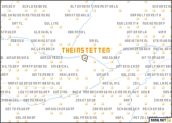 map of Theinstetten