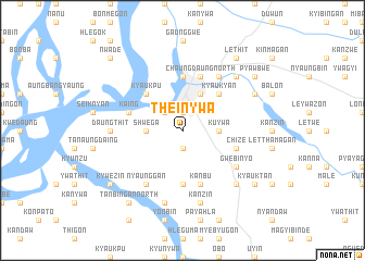 map of Theinywa