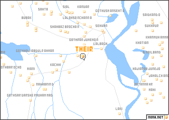 map of Their