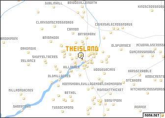 map of The Island