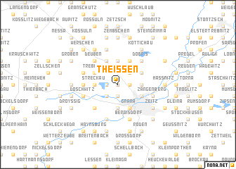 map of Theißen