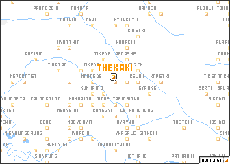 map of Thekaki