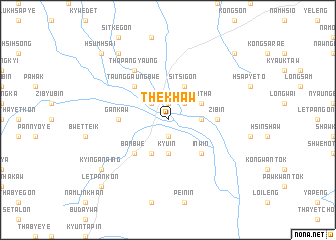 map of The-khaw