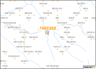 map of Thekudo